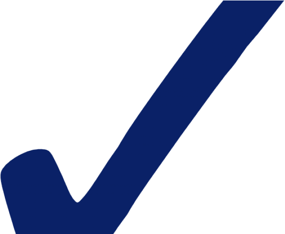 Download Blue Checkmark - Check Mark PNG Image with No Background -  