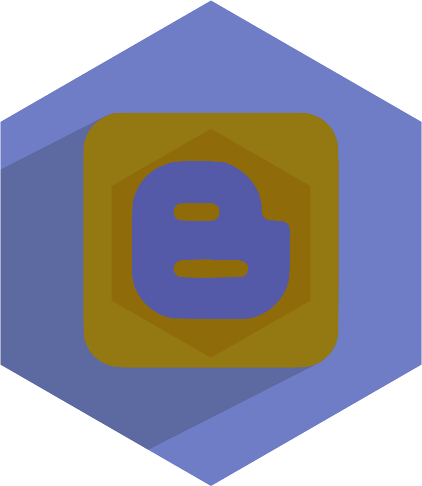 Brand Blogger Hexagon 1000x1000px - Illustration (1000x1000), Png Download