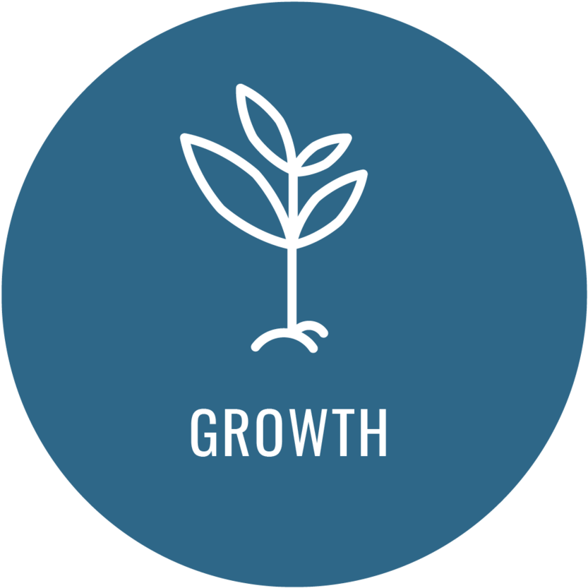 Growth Icon - Ville De Saint Etienne (1000x1000), Png Download
