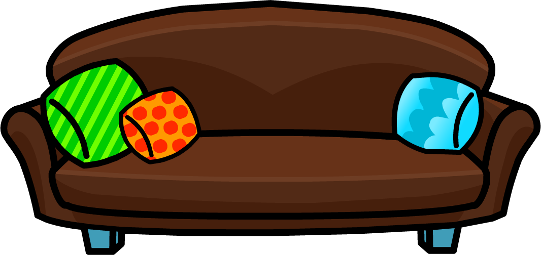 788 Furniture Icon - Imagenes De Sofas Animados (1066x504), Png Download