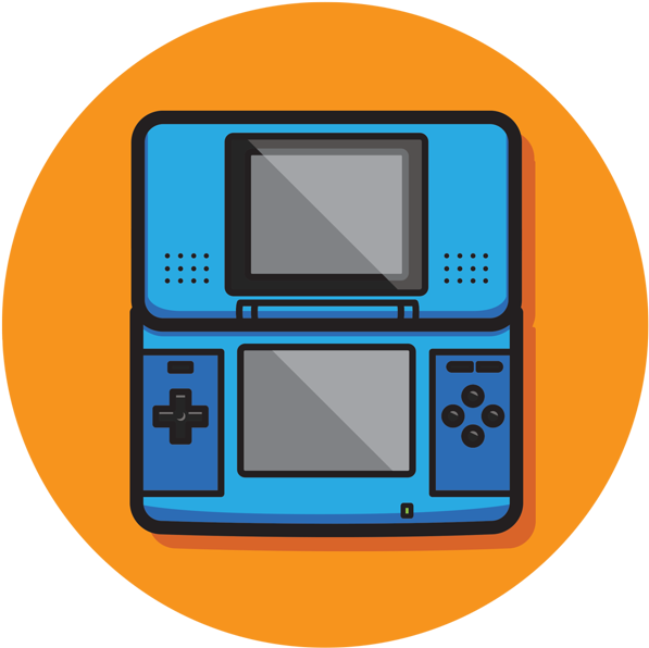 Nintendo Handheld Icon Set - Handheld Game Console (600x626), Png Download