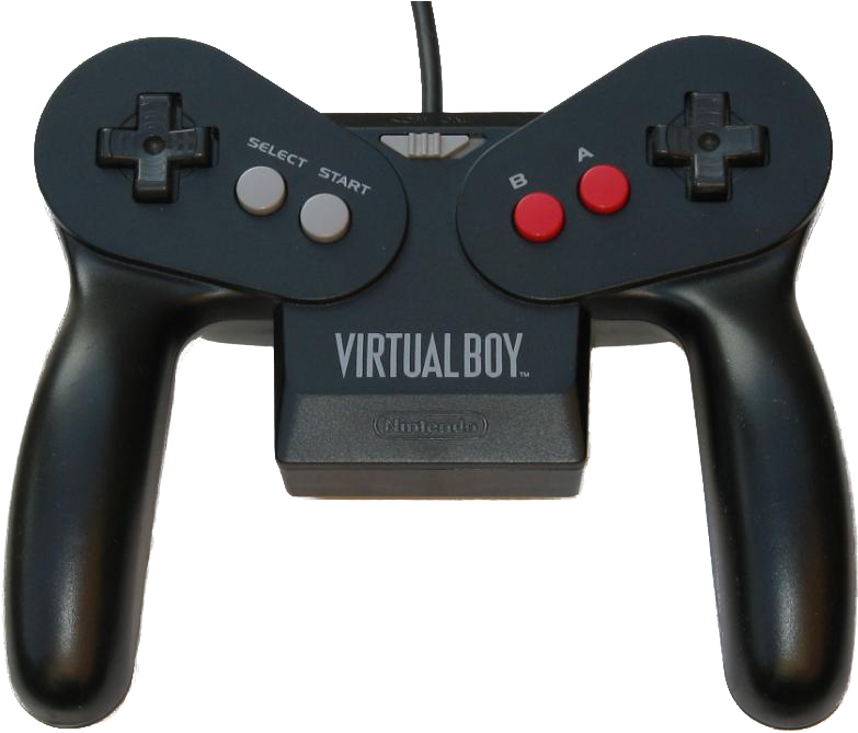 Virtual Boy Controller - Nintendo Virtual Boy Controller (850x690), Png Download