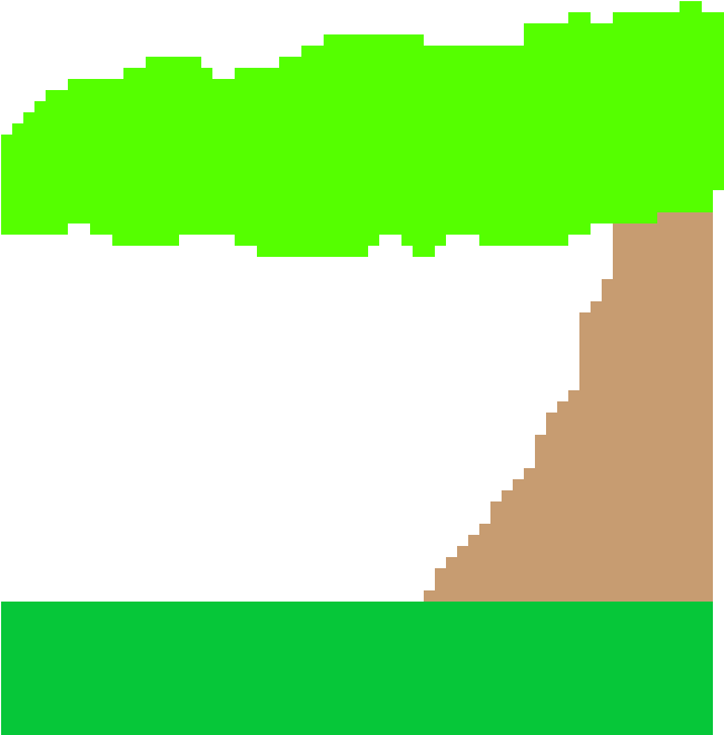 Tree Background - Video Game (710x660), Png Download