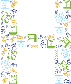 Commercial Laundry Services - Diagram (400x400), Png Download