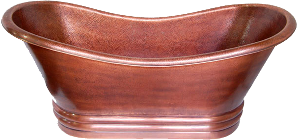 Buy Copper Bathtubs For Sale - Bathtub (630x348), Png Download