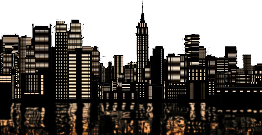 Penthouse Snapchat Geofilter - View Of New York (900x1392), Png Download