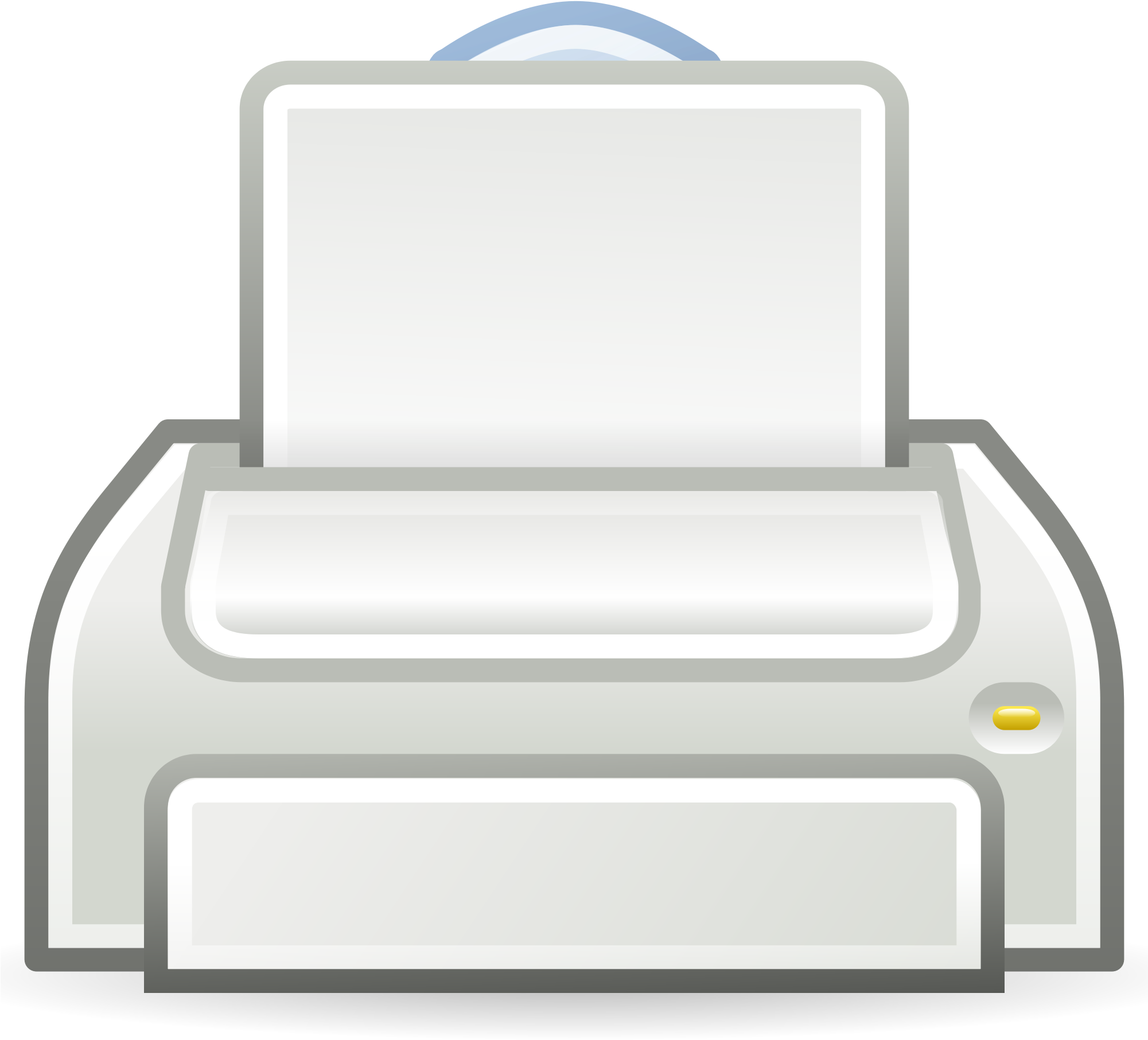 Open - Printer (2000x2000), Png Download