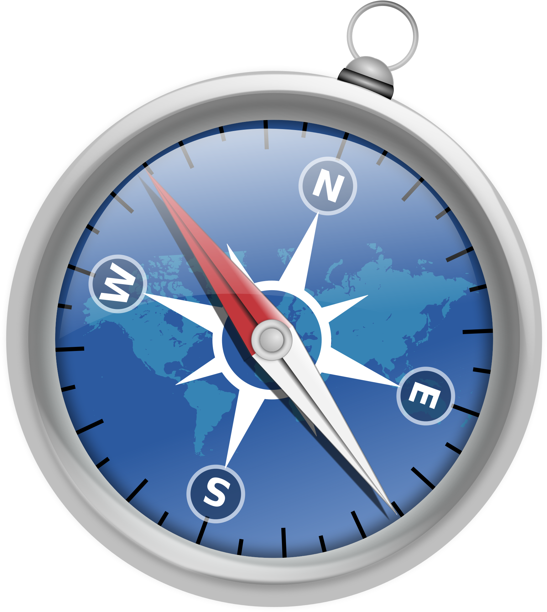 Safari Icon Png Web Icons Png - Safari Navegador Wikipedia (2000x2000), Png Download