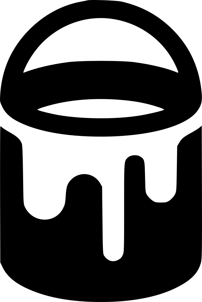 Png File Svg - Paint Can Icon Png (656x980), Png Download