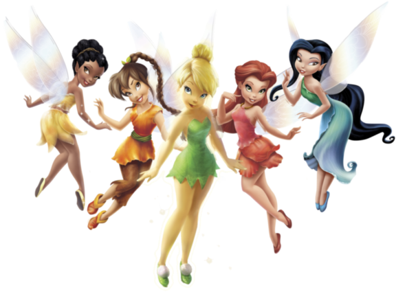 Tinkerbell Y Sus Amigas (600x468), Png Download
