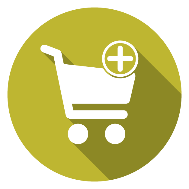 Grocery Shopping Service 3natural Bionutrition - Green Scroll Down Icon (626x626), Png Download