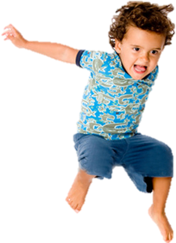 Nepean Corona School Of Gymnastics - Ребенок Прыгает Пнг (500x500), Png Download