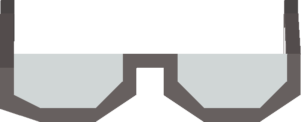 Half Moon Spectacles Detail - Runescape Half Moon Spectacles (605x245), Png Download