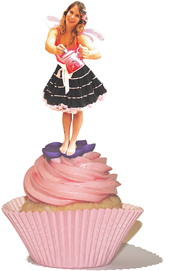 Invite Your Friends To Wear Their Best Fairy Or Tea - Cupcake (358x550), Png Download