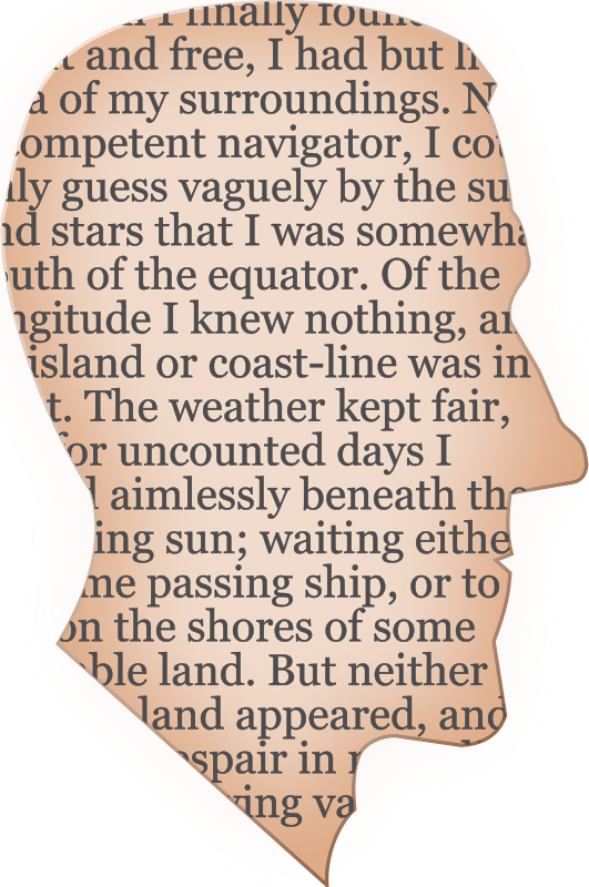 Lovecraft Paper Cutting Outline - Hospital For Special Surgery Rheumatoid Arthritis Handbook (531x800), Png Download