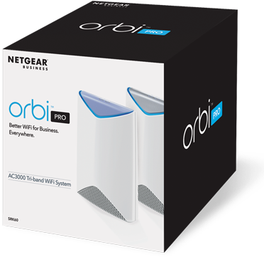 6 Mainproduct Giftbox - Netgear Orbi Pro Tri Band Wi Fi System (429x419), Png Download