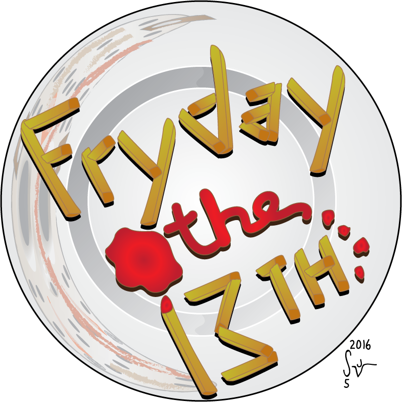 Fryday The 13th - Fry Day The 13th (800x800), Png Download