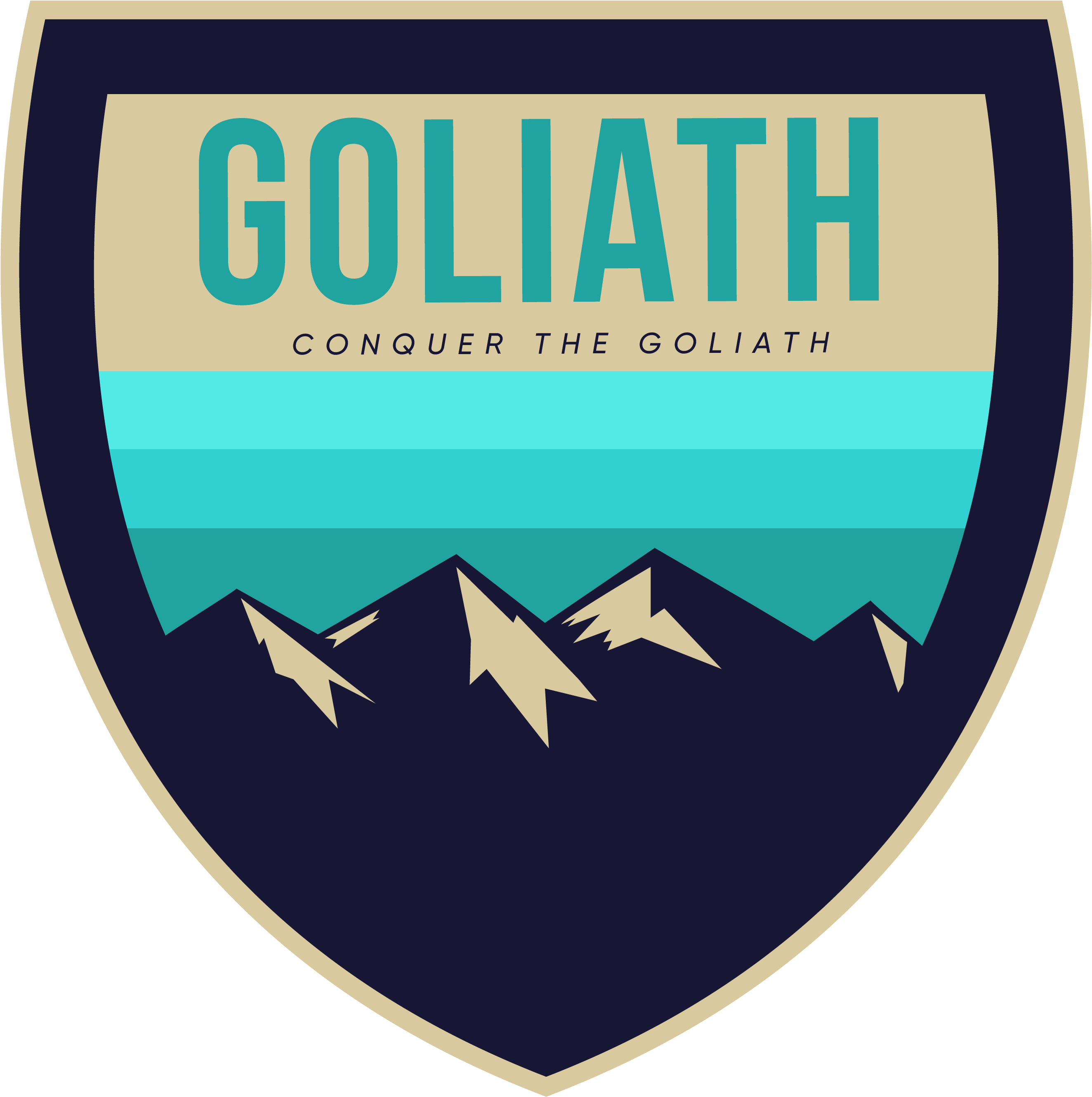 Goliath Obstacle Course - Erforschen Sie Berg Rundes Silberfarbenes Ornament (5041x2968), Png Download