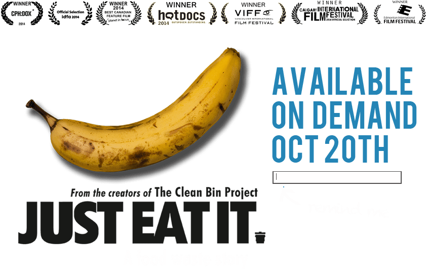 Award-winning Documentary Dives Into The Topic Of Food - Just Eat It: A Food Waste Story (850x624), Png Download