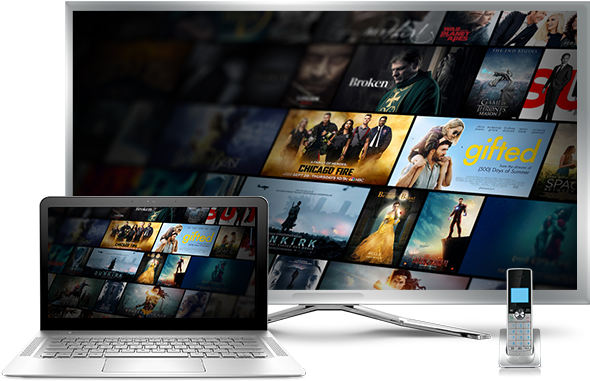 Tv, Internet & Phone Deals - Tv Internet Phone (664x425), Png Download