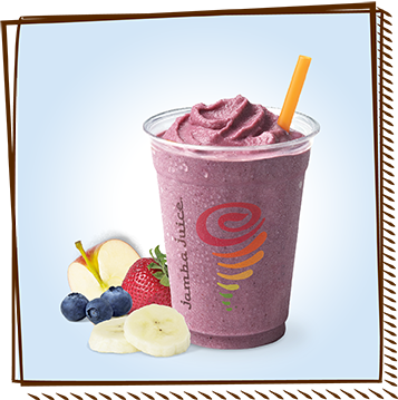Image - Greek Sunset Jamba Juice (357x359), Png Download