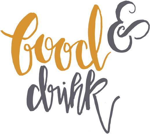 Holiday Guide Food Drink - Calligraphy (620x482), Png Download