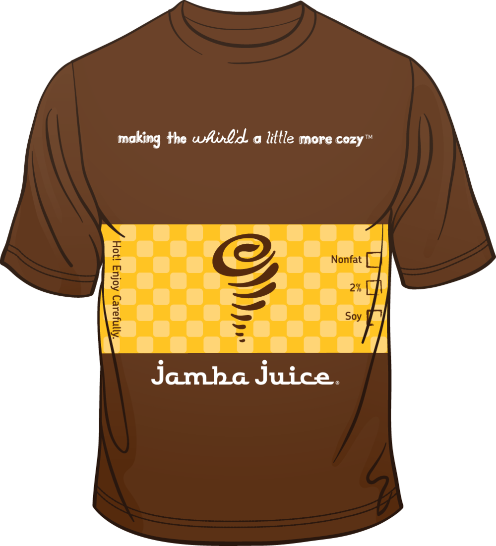 Brown T Shirt Front Hot Sleeve (1000x1102), Png Download