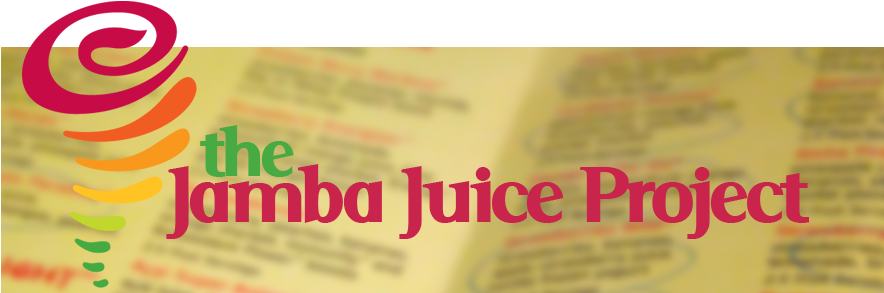 After Picking Up A Jamba Juice Menu At My Dining Commons, - Paper (883x314), Png Download