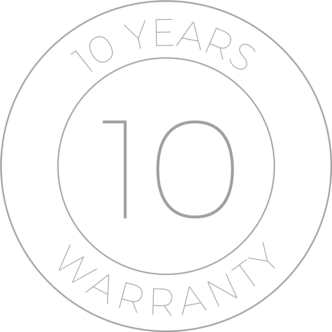 10 Year - Circle (1180x1180), Png Download