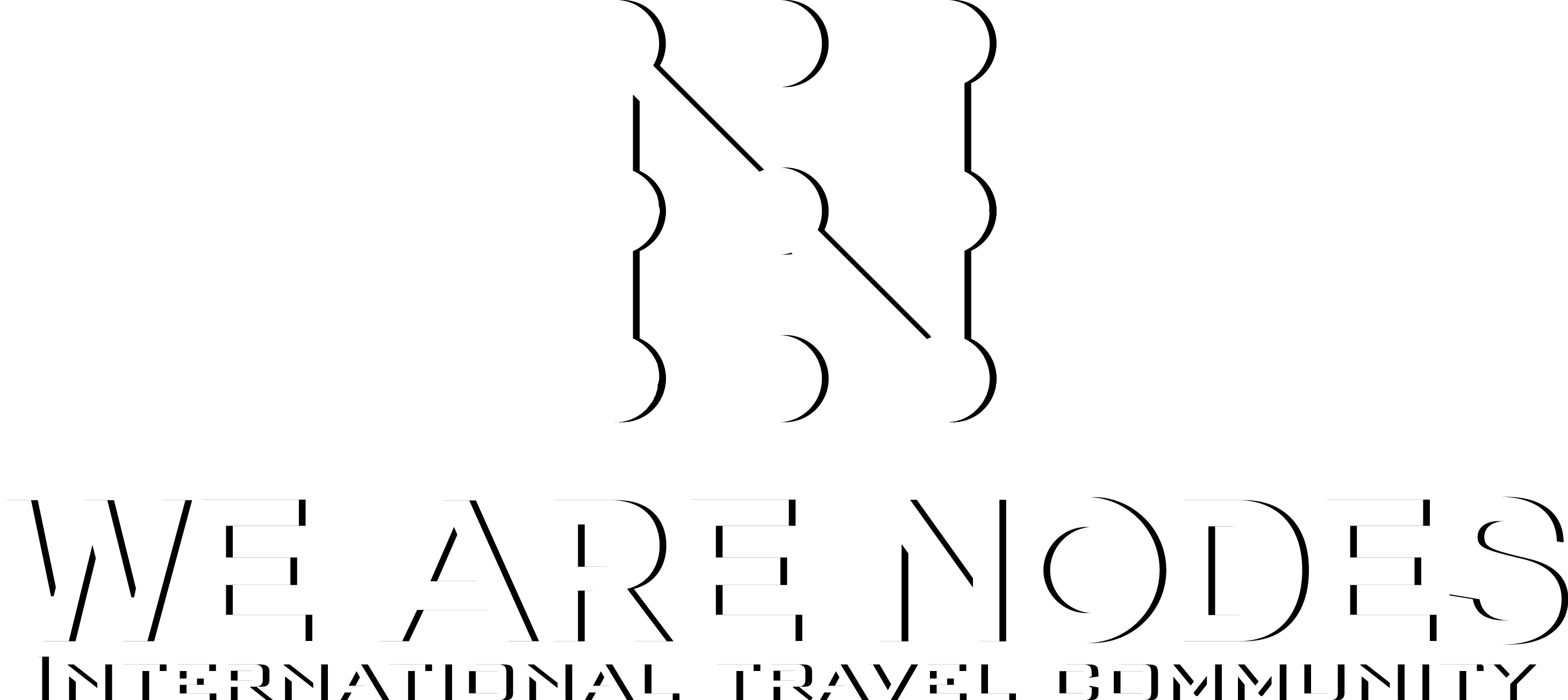 We Are Nodes - Hublot Logo White Png (2917x1304), Png Download