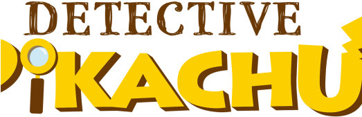Detective Pikachu Logo - Detective Pikachu Logo Png (522x348), Png Download