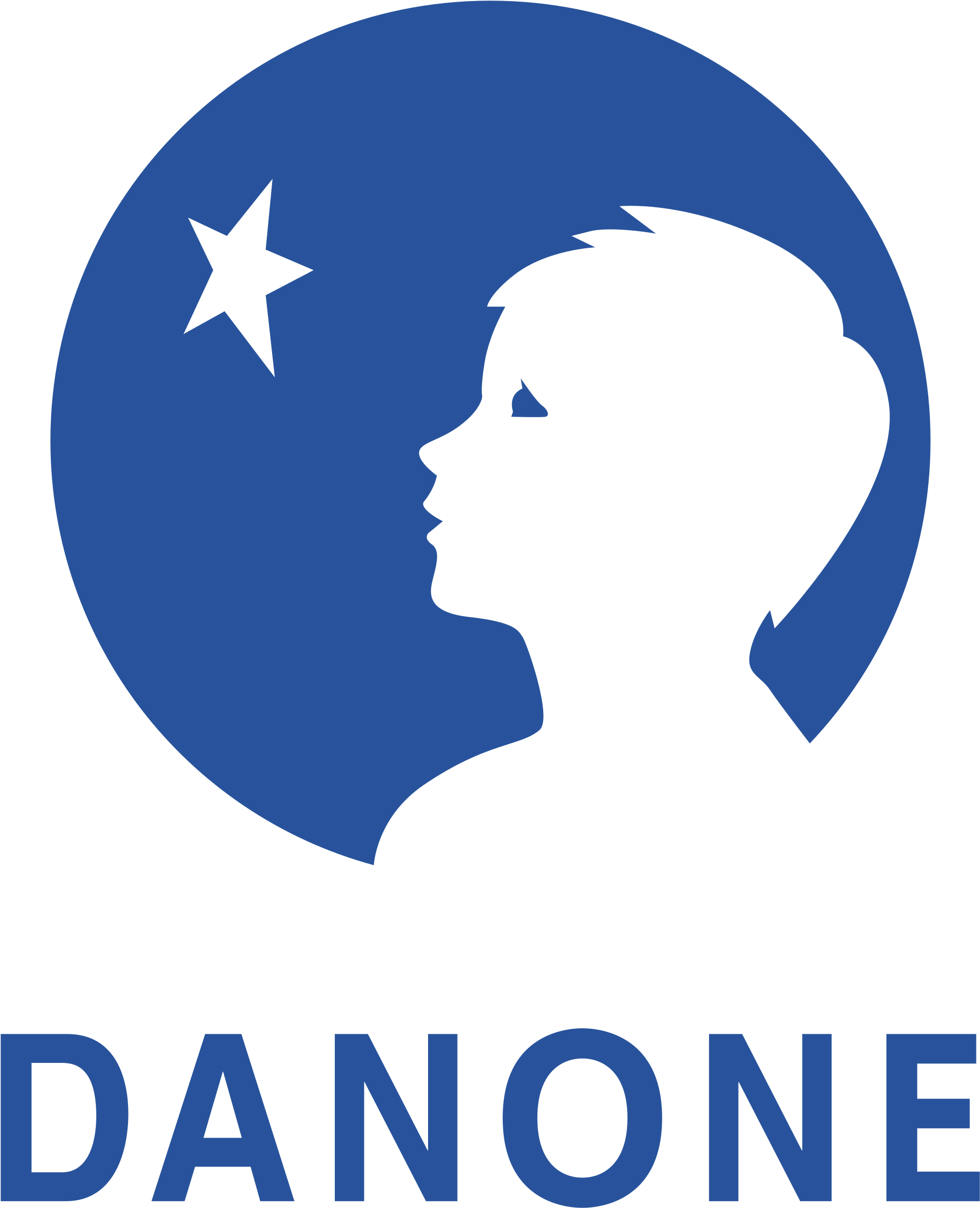 Danone Group Logo Png Transparent - Danone Logo Png (2400x2400), Png Download