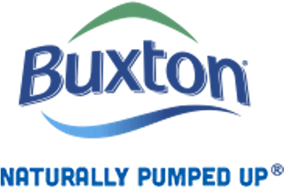 Buxton Logo - Mini Buxton Water Bottles (400x400), Png Download