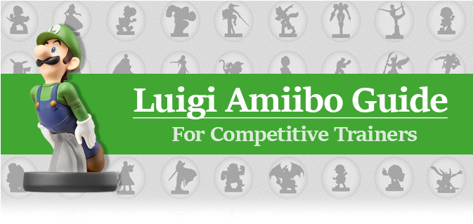 Amiibo Training Guide - Nintendo Luigi Amiibo (super Smash Bros Series) (672x372), Png Download