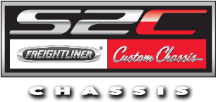 The S2c Commercial Bus Chassis Is The Premier Choice - Freightliner (600x200), Png Download