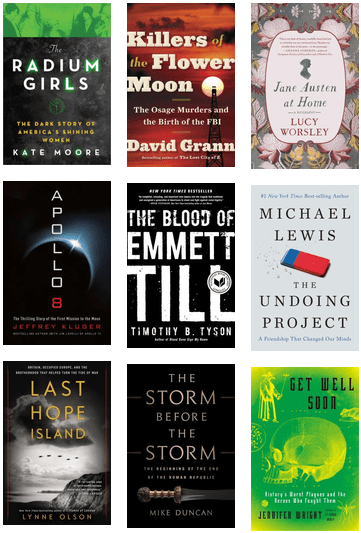 Goodreads Best History & Biography Of 2017 - Killers Of The Flower Moon By David Grann (436x578), Png Download