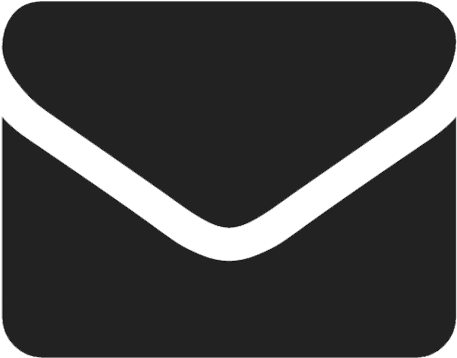 Email - Email Flat Icon Black (500x500), Png Download