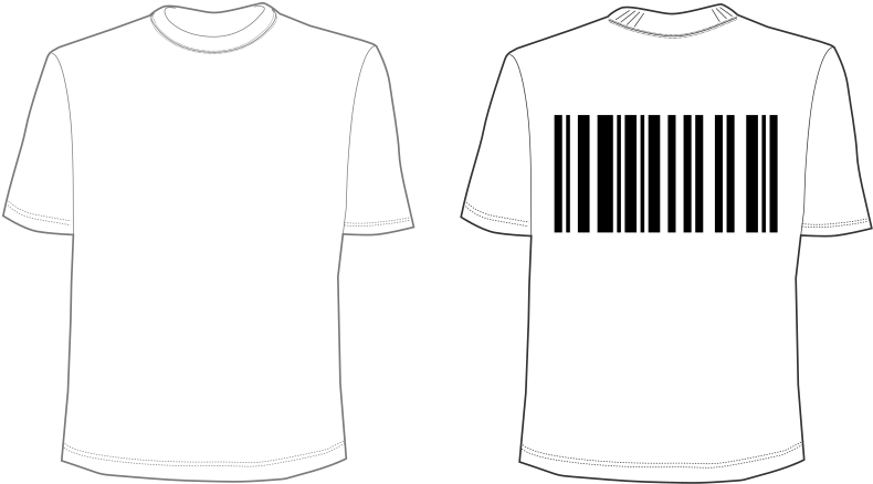 Products' Barcode System - Active Shirt (800x450), Png Download