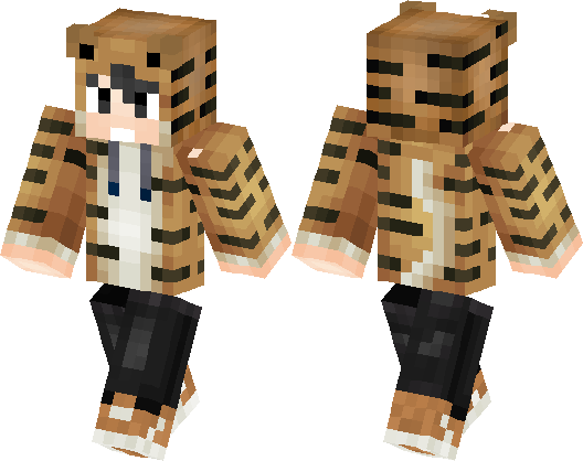 Skin Minecraft Cute Boy (528x418), Png Download