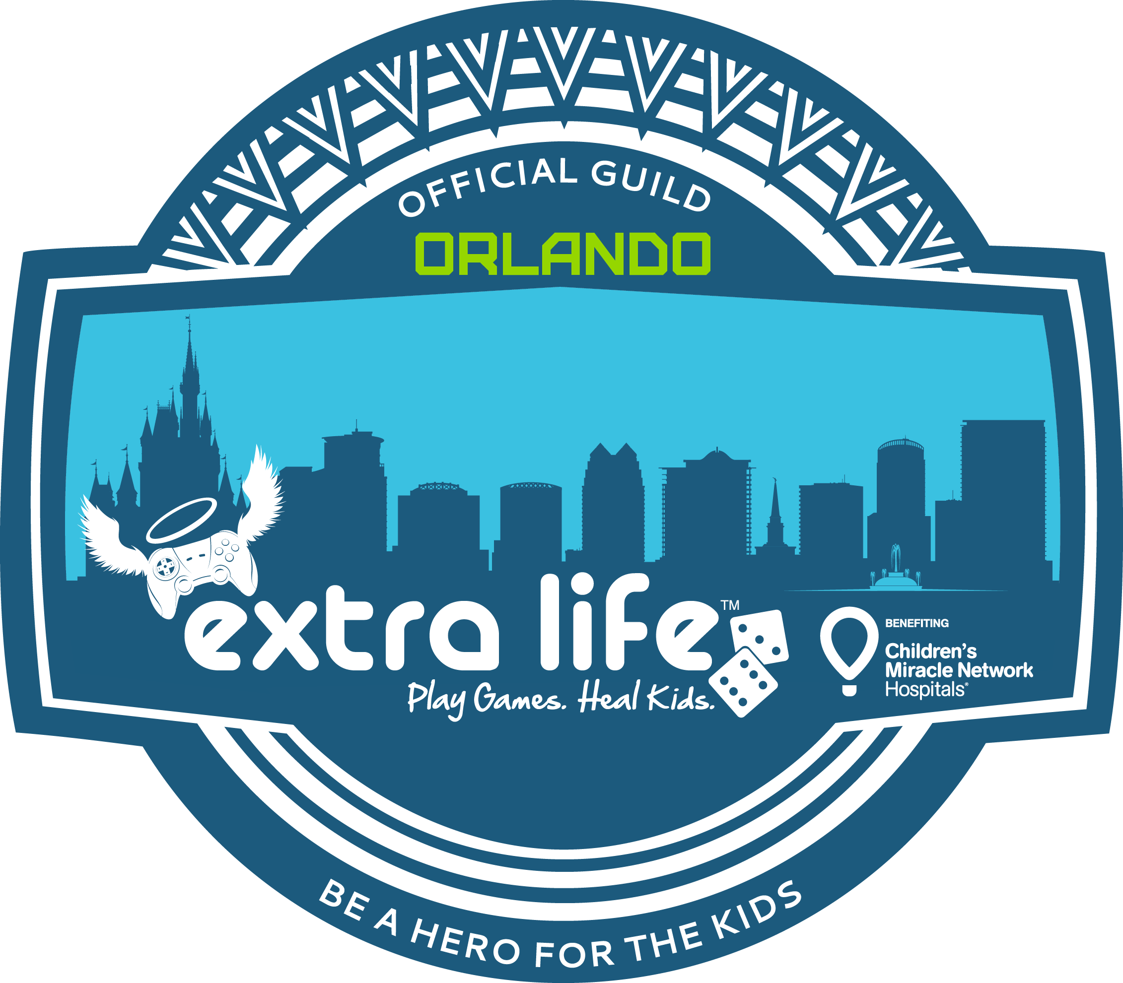 El15 Guildlogo Orlando Png - Extra Life Guild Logos (2262x1981), Png Download