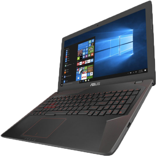 Asus Fx553vd Dm048t Open Right Front Png - 14" Asus Vivobook Flip Ultrabook (600x600), Png Download