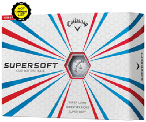 Sale Callaway Supersoft Balls - Callaway Golf Balls 2018 (500x539), Png Download