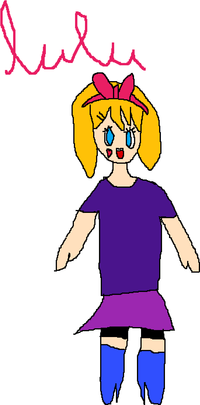 Lulu - Cartoon (1400x1400), Png Download