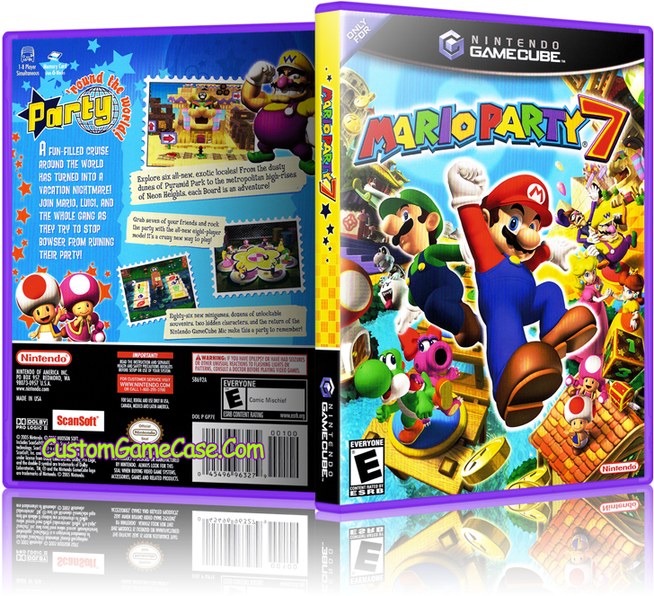 Mario Party - Nintendo Mario Party 7 (800x685), Png Download
