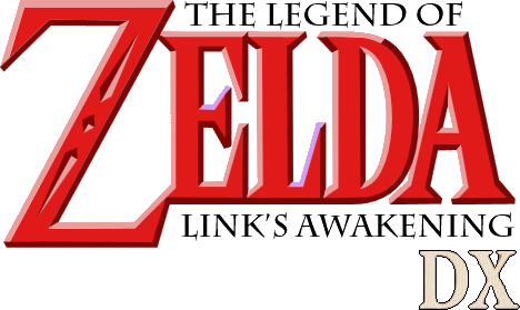 The Legend Of Zelda Link's Awakening Dx - Legend Of Zelda Title Png (468x279), Png Download