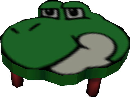 Mario Party 4 Bowser Green Vertebrate Cartoon Plant - Yoshi Table (750x650), Png Download