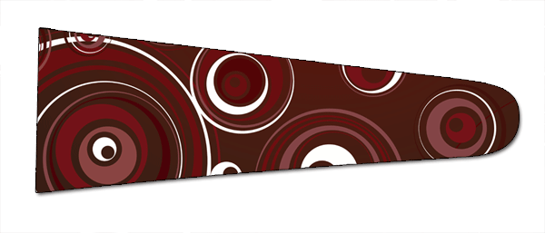 Circles Bordeaux/white) - Upscale Eyes - Circle (600x257), Png Download