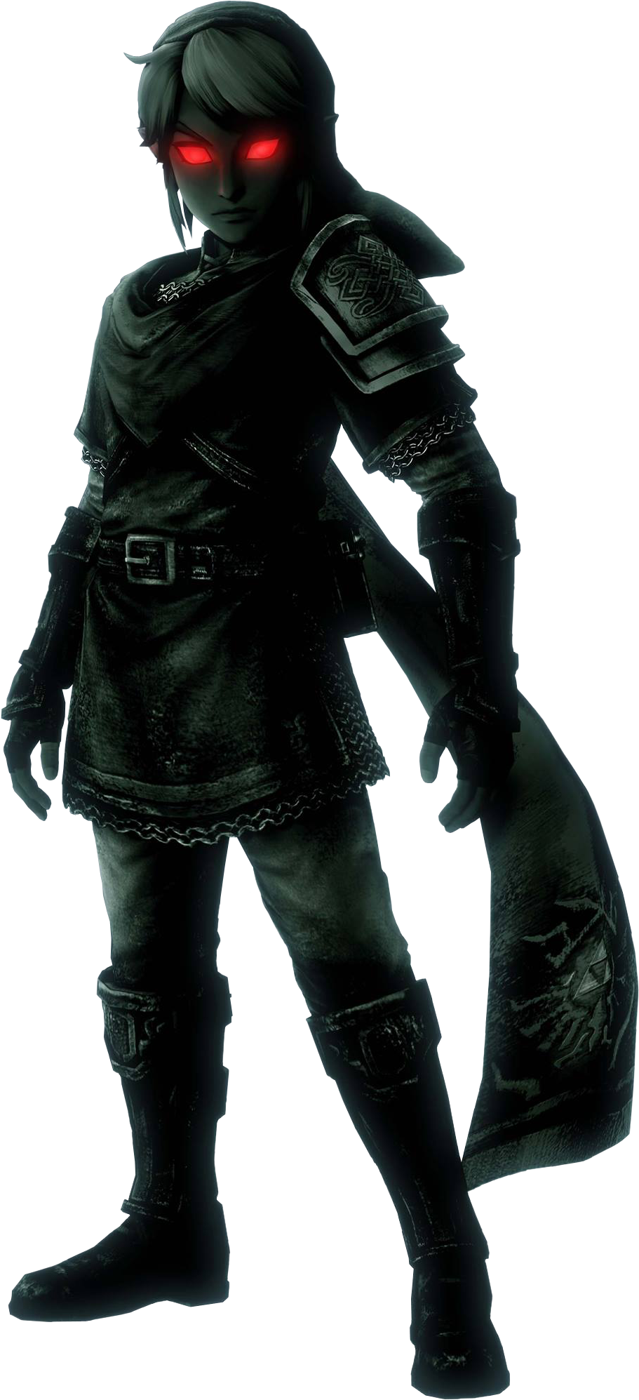 Dark Link - Dark Link Hyrule Warriors (1084x2048), Png Download