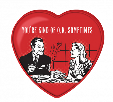 Candyrific Valentine "love Bites" Meme Tins - Watching The Lord God Do His Thing Again (448x348), Png Download