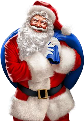 Portrait Full Santa - Wikia (288x455), Png Download